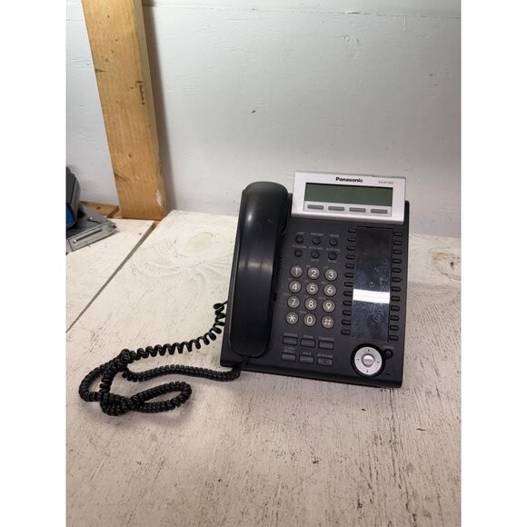 Panasonic KX-DT333Corded Office Desk Phone With LCD Display & Navigation Wheel ( - Picture 3 of 5